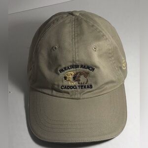 Want a part of Texas? Paradise Ranch in Caddo Texas Ball Cap. Head Shots